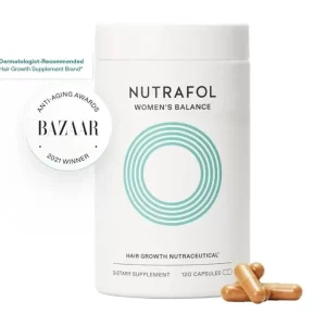 NUTRAFOL Women’s Balance - Hair Growth Nutraceutical (3-month supply)